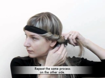 Trade Secrets - How to curl your hair using a Bohemian headband