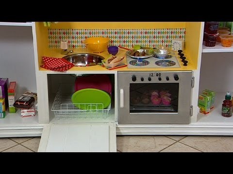 TV cabinet toy kitchen