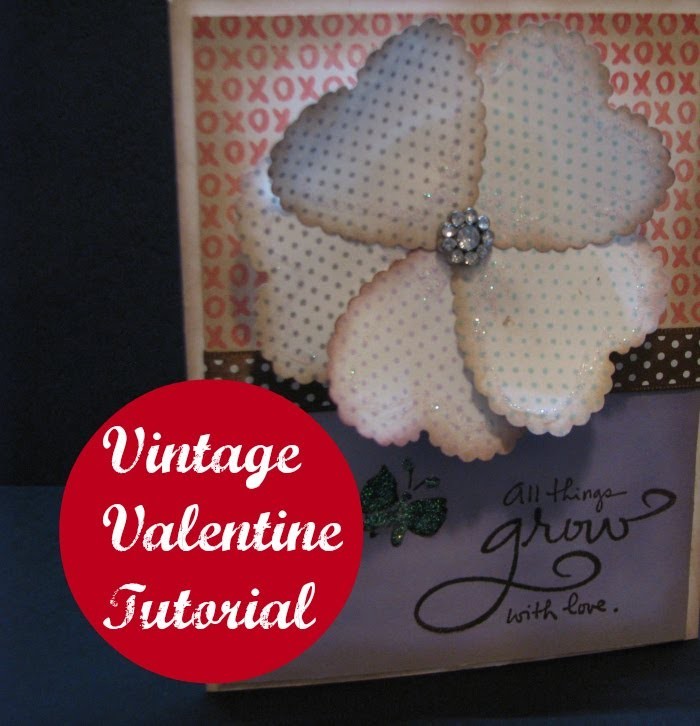 Vintage Valentine Card Tutorial