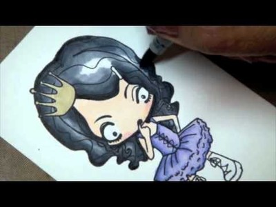 Another Copic Coloring Tutorial - TGF "CC Tuesday"