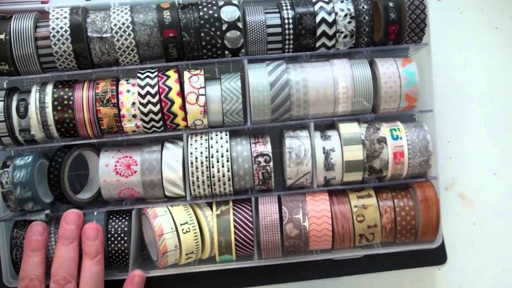 As requested here is my Washi tape collection