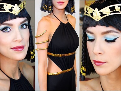 Cleopatra Halloween Costume Makeup Tutorial