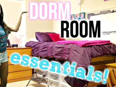 College Dorm Room Essentials! | Storage.Organization Tips & Tricks
