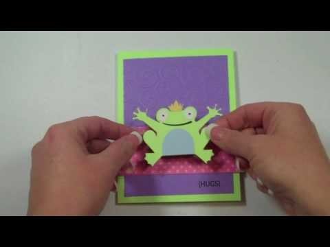 Cricut Tutorial Episode 178 - Paisley Froggie Card