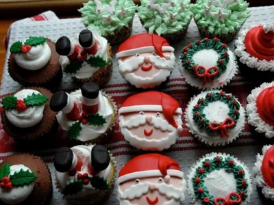 Cupcake Ideas: Santa Christmas Cupcake Ideas