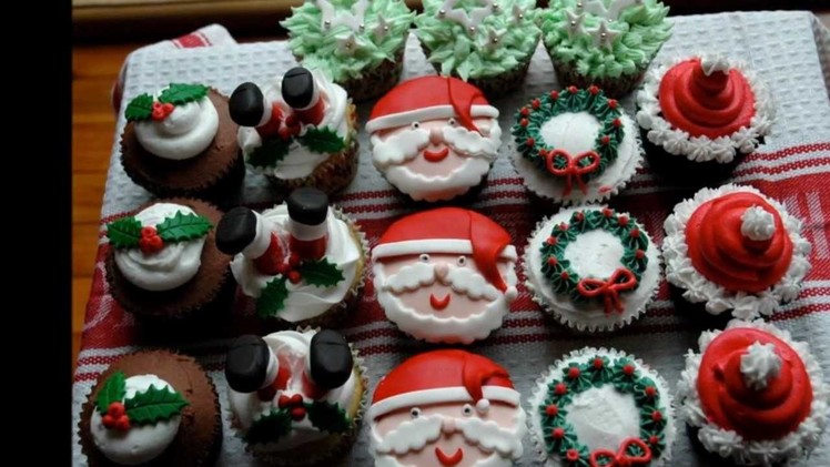 Cupcake Ideas: Santa Christmas Cupcake Ideas