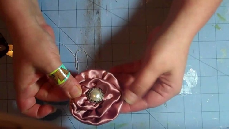 Fabric rose tutorial (Olivia   Rose)
