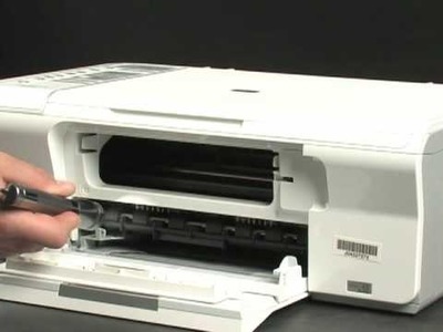 Fixing a Paper Jam - HP Deskjet F4200 All-in-One Printer