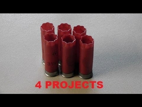 Four things you can build with empty shotgun shells