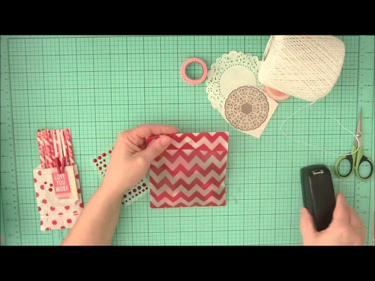 Happy Valentines Video Series: Creating Valentine Treat Bags