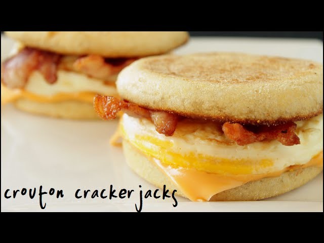 Homemade McD's Egg McMuffins - How to Make Your Own McMuffin