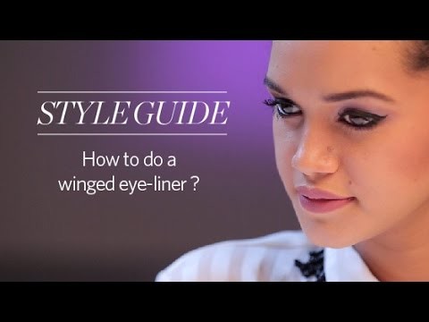 How To Apply Perfect Winged Eyeliner for Beginners - Women's Style Guide
