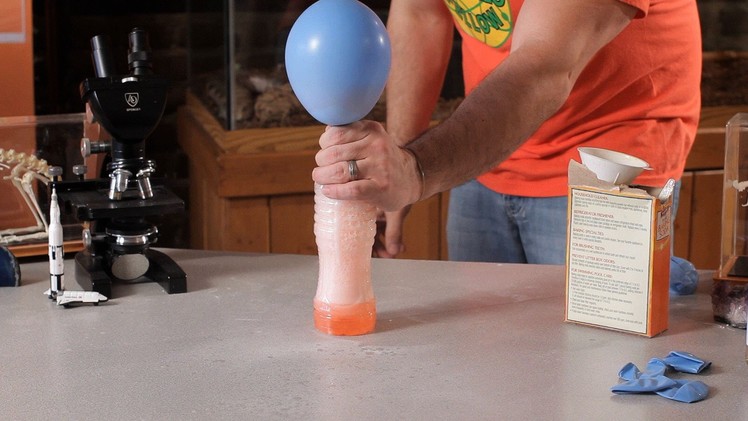 How to Fill a Balloon with Gas | Science Projects