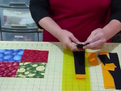 How to make a Simply Sashed 4-patch quilt using 5" squares - Quilting Tips & Techniques 101