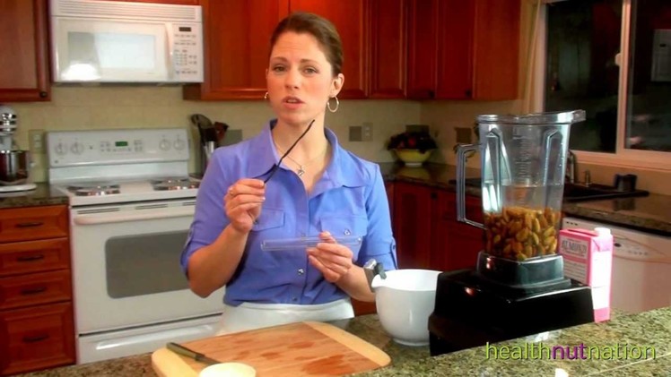How to Make Almond Milk- Vitamix Method