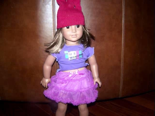 How to Make an American Girl Doll Hat.wmv