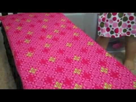 How to make an American Girl Doll Bed