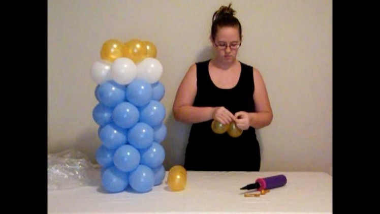 How to make balloon baby bottle