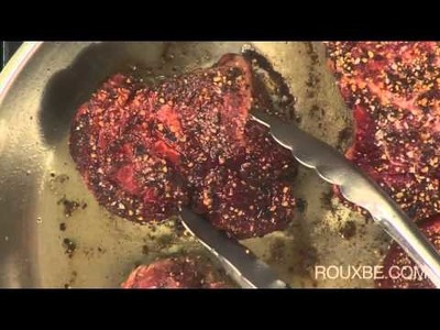 How to Make Beef Tenderloin with Peppercorn Sauce