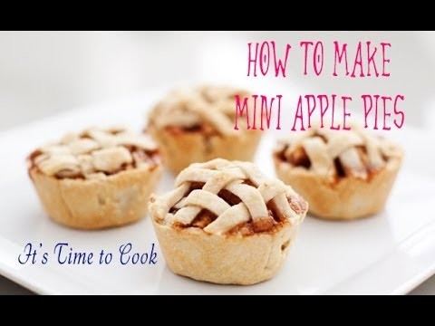 ✿ How to make Mini Apple Pies | Super Easy recipe | It's Time to Cook