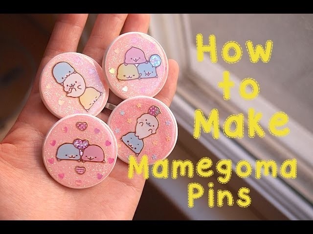 How to Make Resin Domed Mamegoma Pins