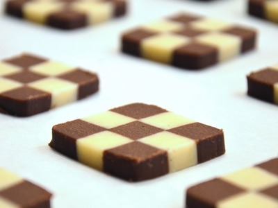 How To Shape Checkerboard Cookies