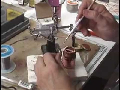 How to solder copper wire joints