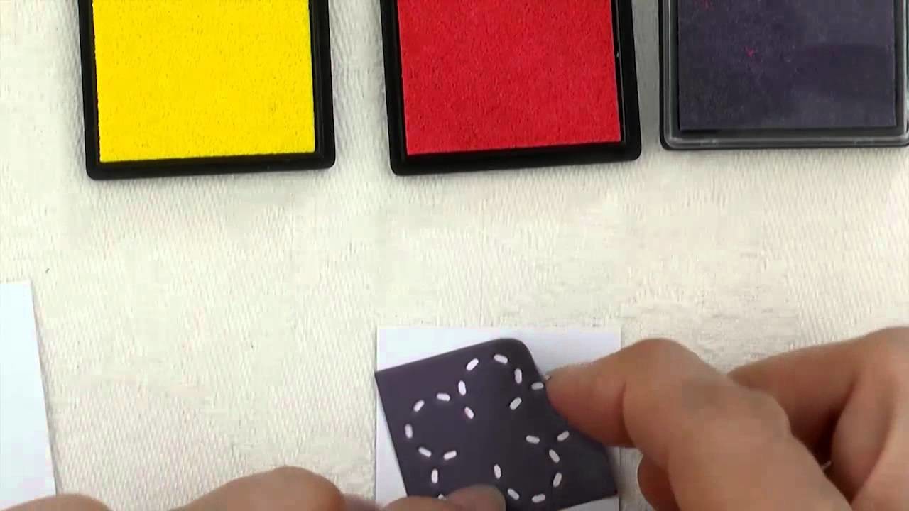 How to Stencil with Ink