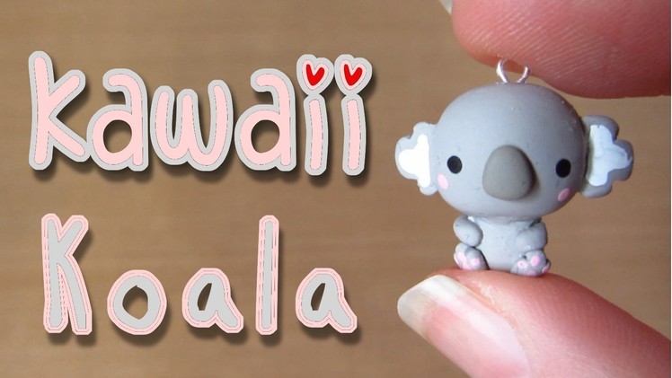 Kawaii Koala Tutorial: Polymer Clay Charm
