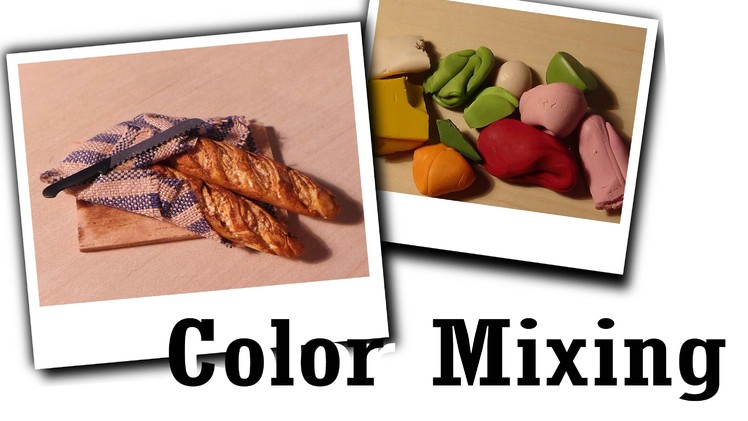 Polymer Clay Tip: Color Mixing