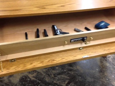 QLine Design Secret compartment table