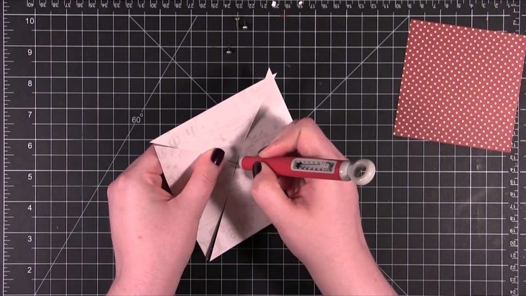 Quick Tip: Paper Pinwheels using NO ADHESIVE