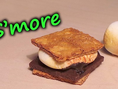 'Realistic' Polymer Clay S'more Tutorial