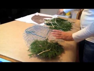 Red Scarf Equestrian: Making Horse Head Wreath Part 2 of 3