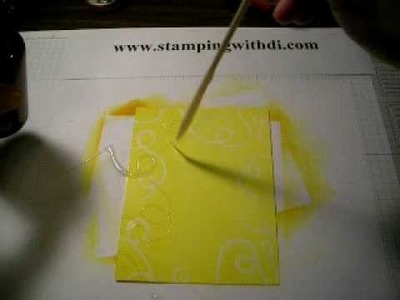 Rubber Cement Drizzle Tutorial with Diana Gibbs