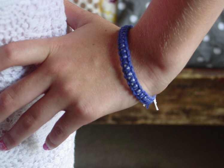 Square knot bracelet| Owlbeteen