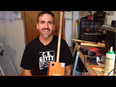 The Chugger: How to make a Quick and Dirty Two String Cigar Box Guitar