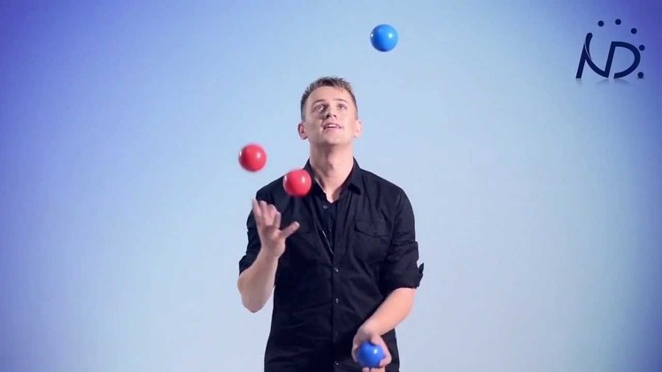 Tutorial How To Juggle 4 Balls - Instructional Video