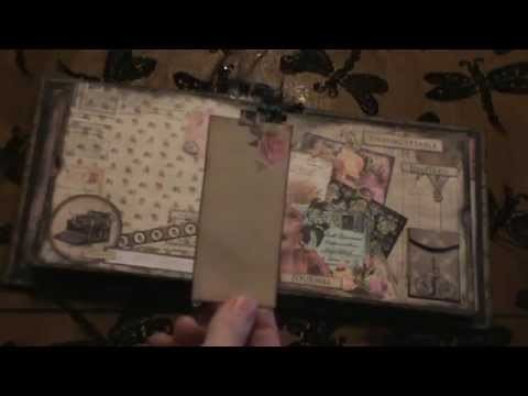 Vintage Romantic Novel Mini Album.