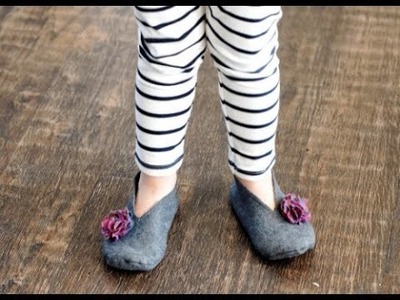 14 Cool And Easy To Make Home Slippers Ideas