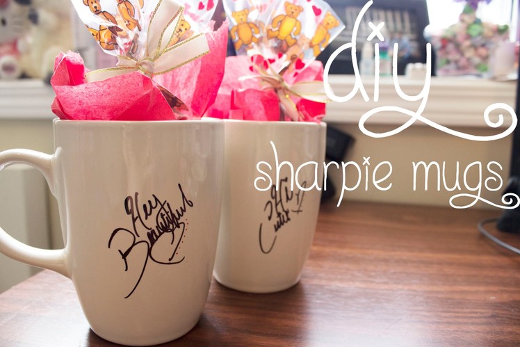 14 Days of Valentine (Day 5): DIY Sharpie Mugs