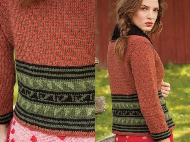 #28 Shawl Collar Cardi, Vogue Knitting Fall 2010