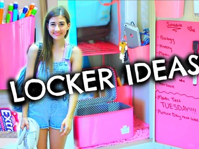 Back To School Locker Organization & DIY Decorations | Tumblr Inspired!