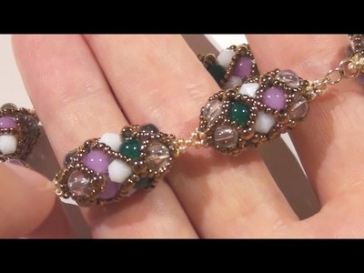 BeadsFriends: RAW bracelet and earrings made using seed beads and cheap beads