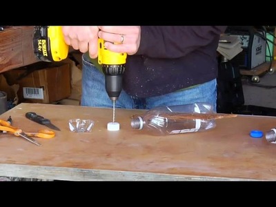 Bottle Crafts   How to Make an Airplane From a Plastic Bottle 360p