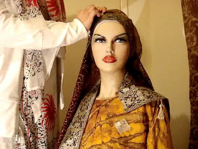 Bridal Hijab Style - Part 1 - How To Do Bridal Hijab Tutorial - DIY