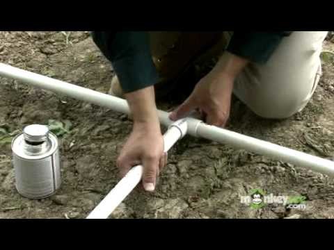 Building a Greenhouse - Constructing the PVC Frame