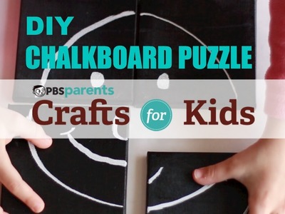 Chalkboard Canvas Puzzle | Crafts for Kids | PBS Parents