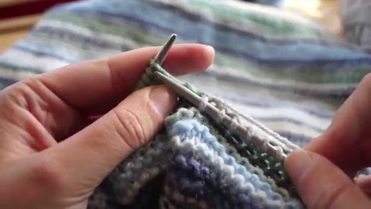 Close-Up Knitting ASMR (no talking)