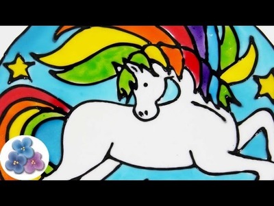 Como Hacer Mandala con Falso Vitral Tutorial Manualidades DIY My Little Pony  Español Pintura Facil